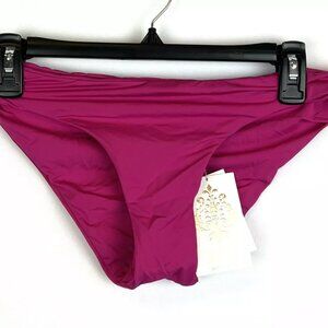 Rebecca Virtue Women’s Hipster Pink Bikini Bottom Size Medium